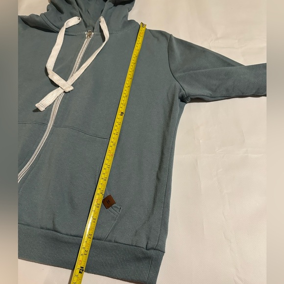 SET OFF TWO DOUBLEJU WOMEN’S HOODED SWEATSHIRT SIZE L COLOR BLUE AND PINK - Picture 13 of 16